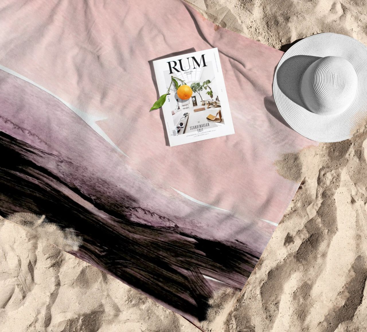 Blush & Mauve telo mare da IRIS LEHNHARDT FINE ART