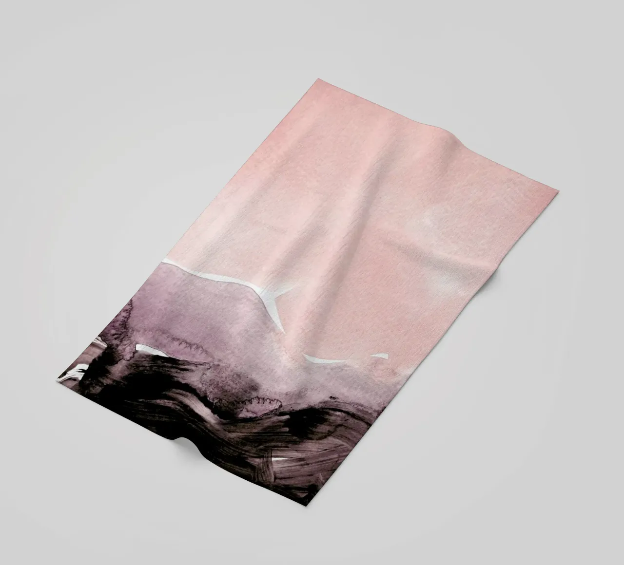 Blush & Mauve toalla de playa de IRIS LEHNHARDT FINE ART