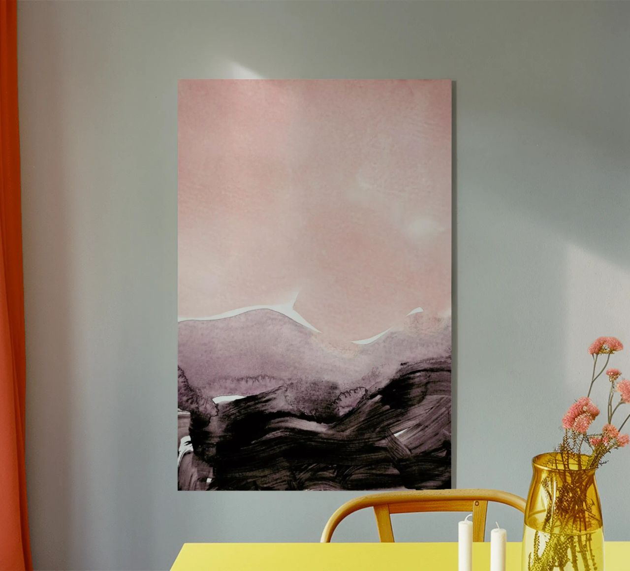 Blush & Mauve plexiglass da IRIS LEHNHARDT FINE ART