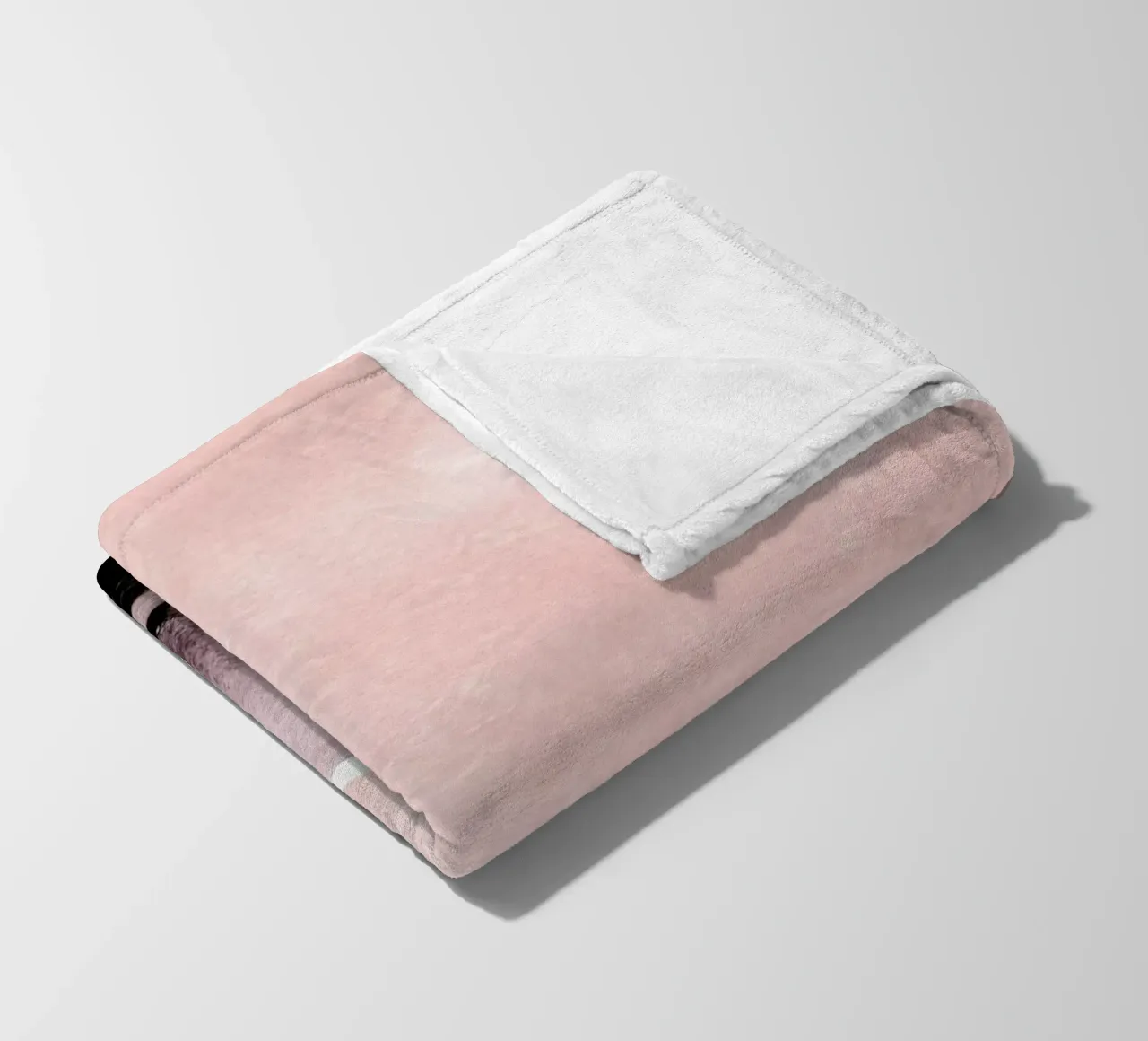 Blush & Mauve coperta in pile da IRIS LEHNHARDT FINE ART