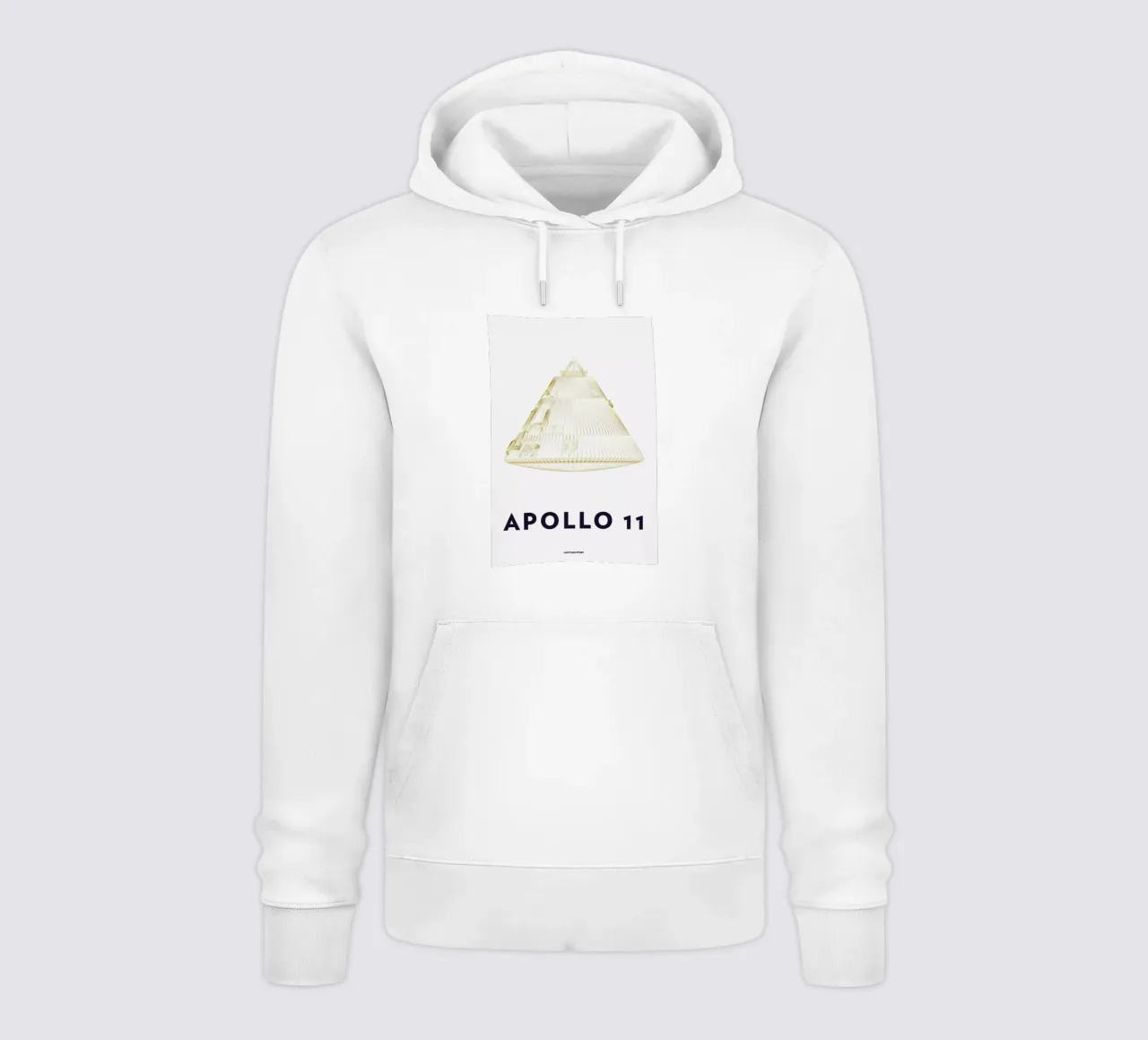 Apollo 11  Landing Module 6 felpa con cappuccio da Marc Schulthess