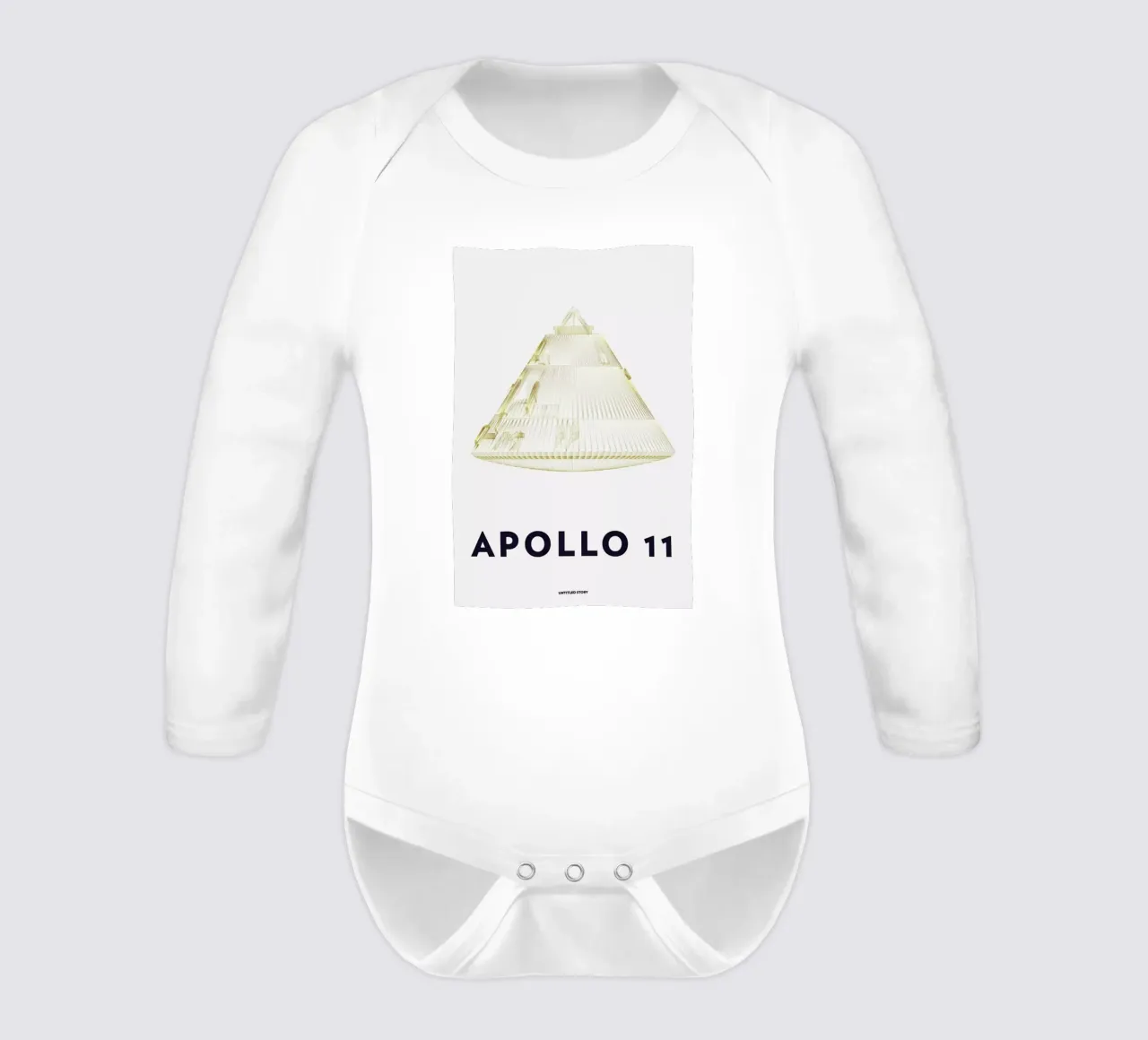 Apollo 11  Landing Module 6 body neonato maniche lunghe da Marc Schulthess