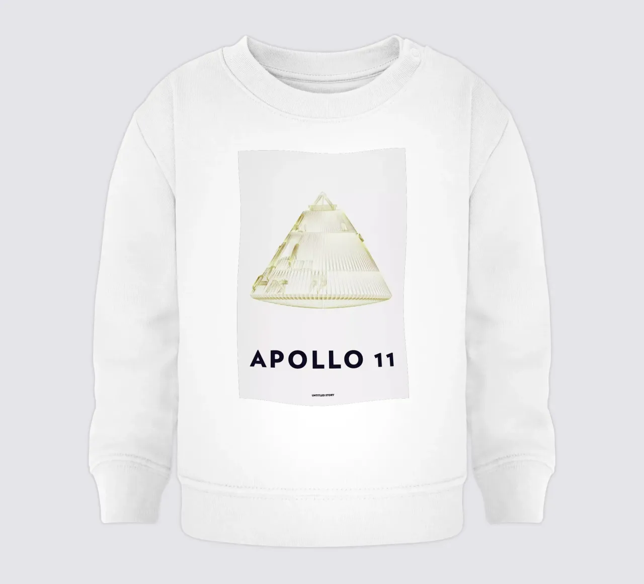 Apollo 11  Landing Module 6 Baby Sweatshirt von Marc Schulthess