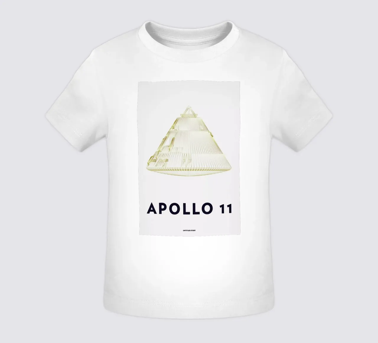 Apollo 11  Landing Module 6 baby t-shirt van Marc Schulthess