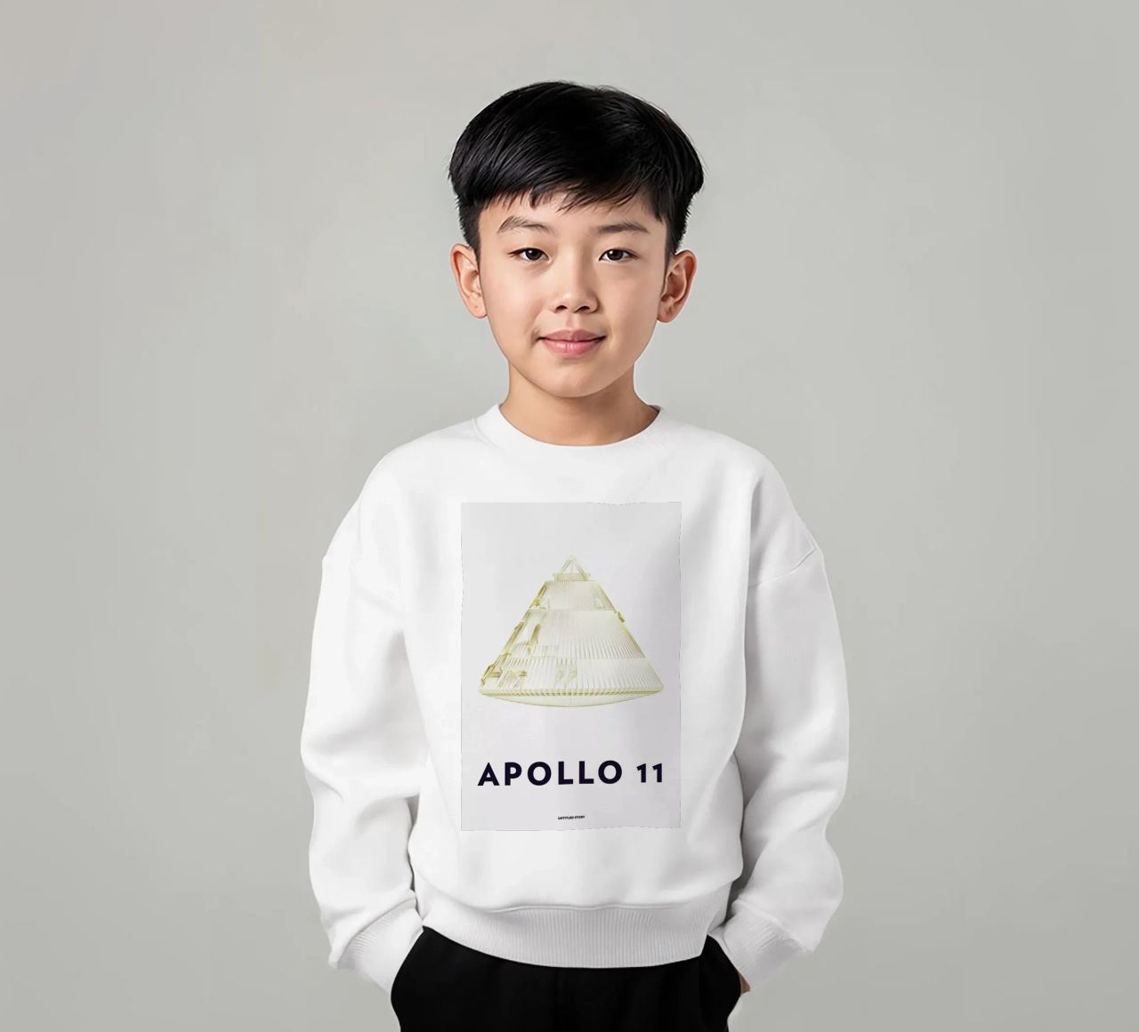 Apollo 11  Landing Module 6 felpa bambino da Marc Schulthess