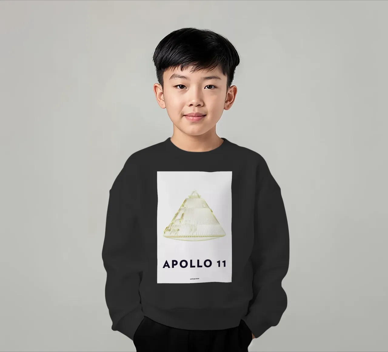 Apollo 11 Landing Module 6 felpa bambino da Marc Schulthess