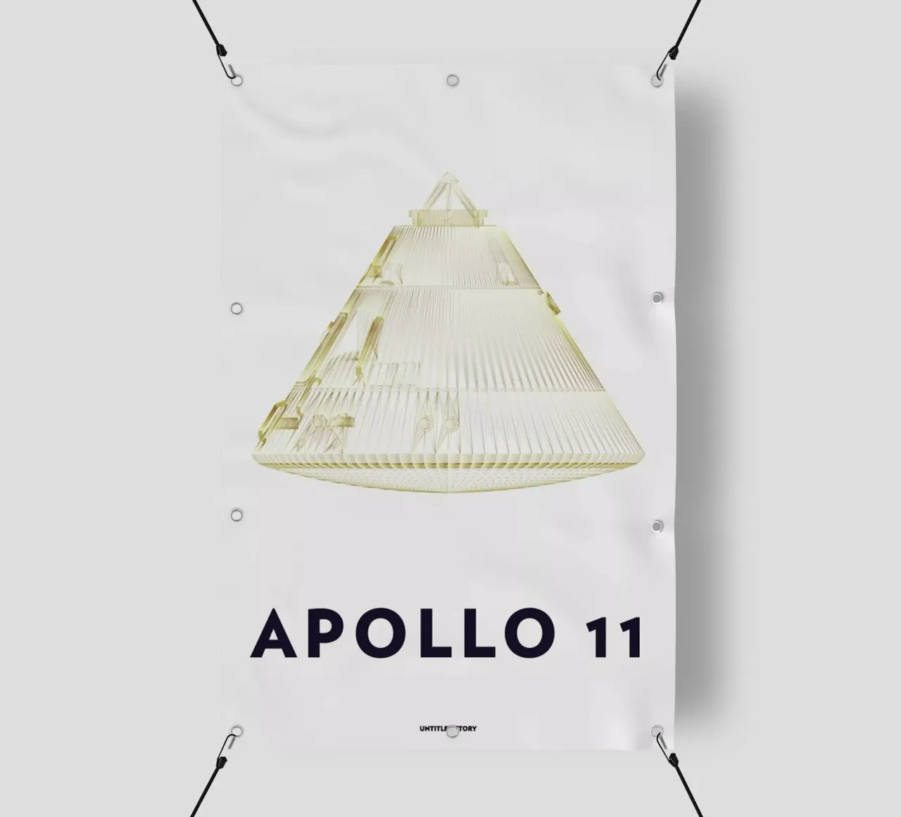 Apollo 11  Landing Module 6 telo in pvc da Marc Schulthess