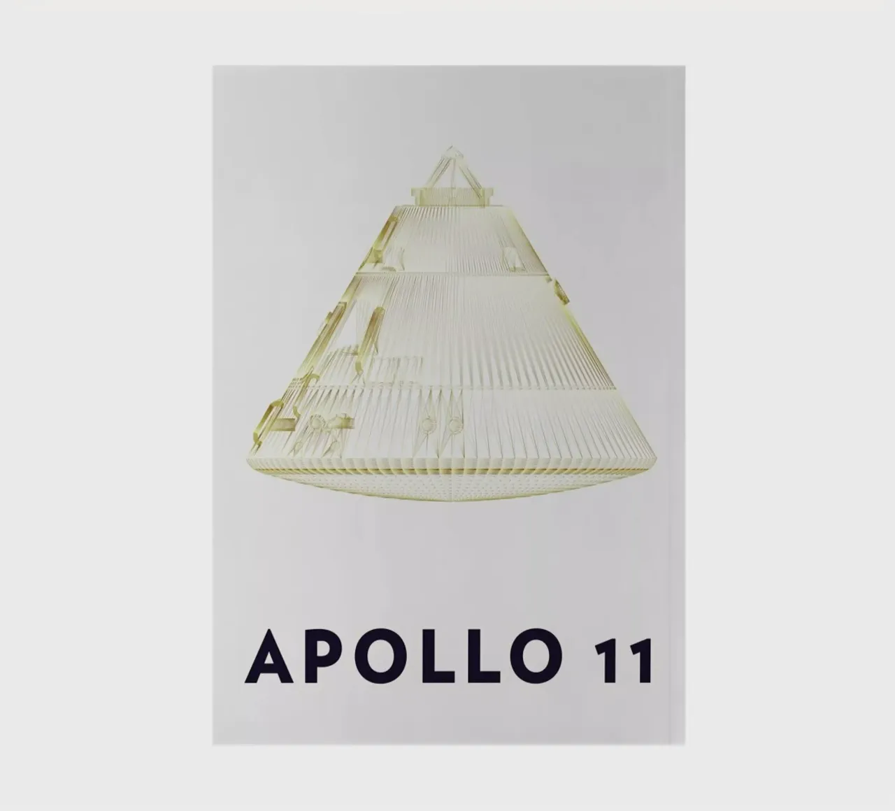 Apollo 11  Landing Module 6 carnet de notes de Marc Schulthess