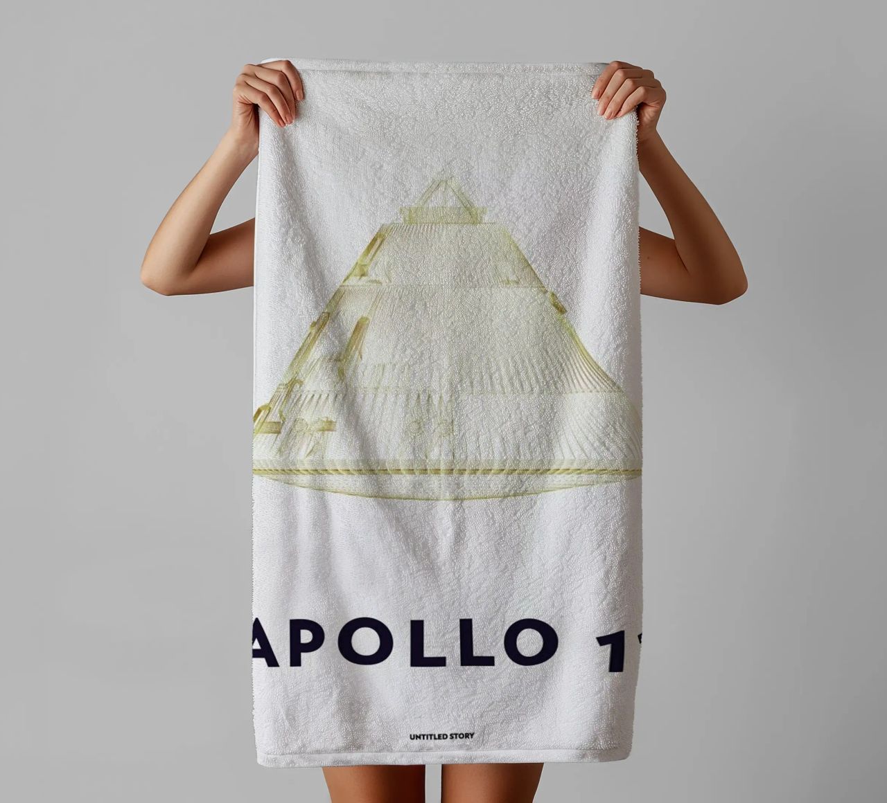 Apollo 11  Landing Module 6 asciugamano da bagno da Marc Schulthess