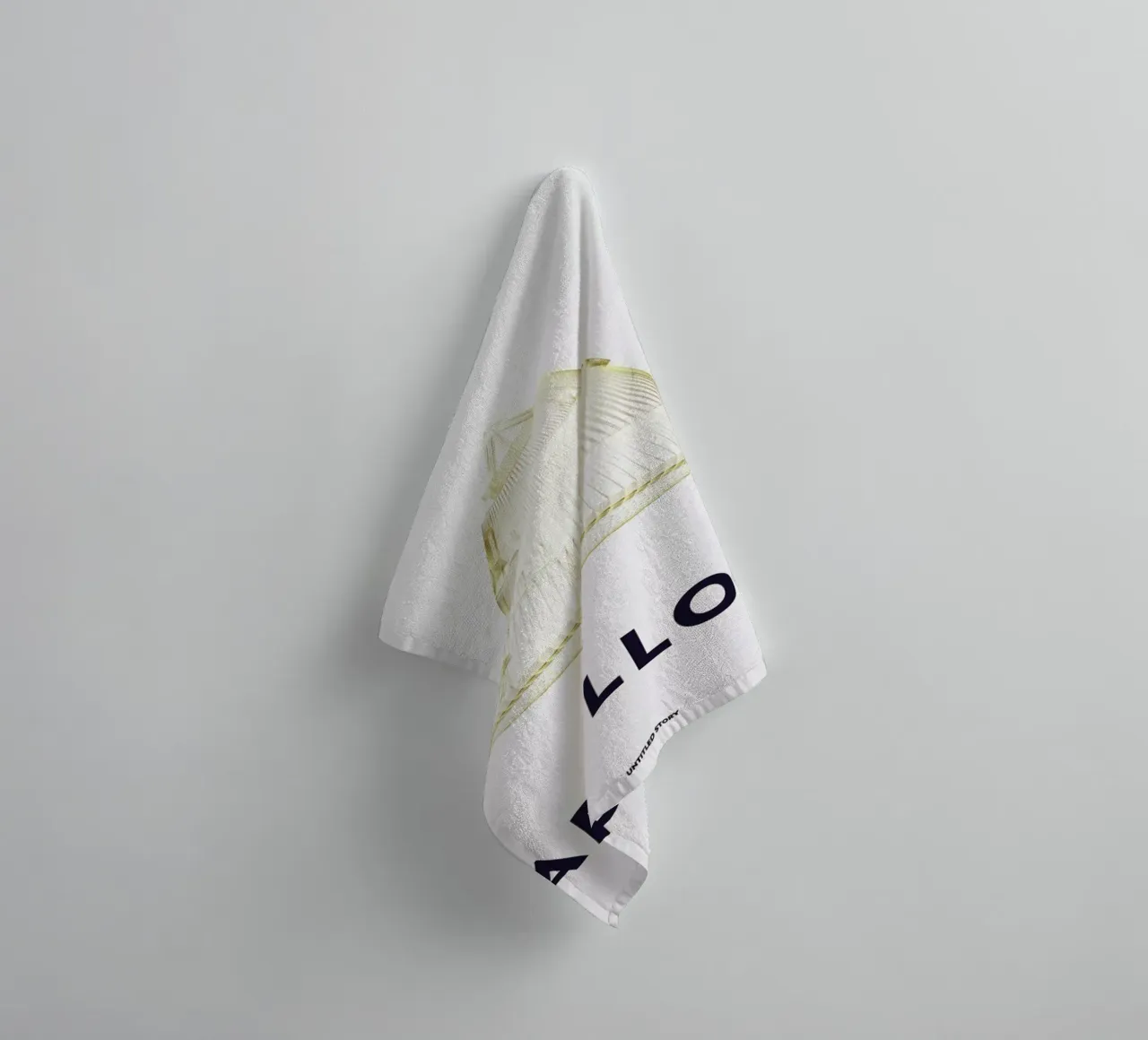 Apollo 11  Landing Module 6 serviette de bain de Marc Schulthess