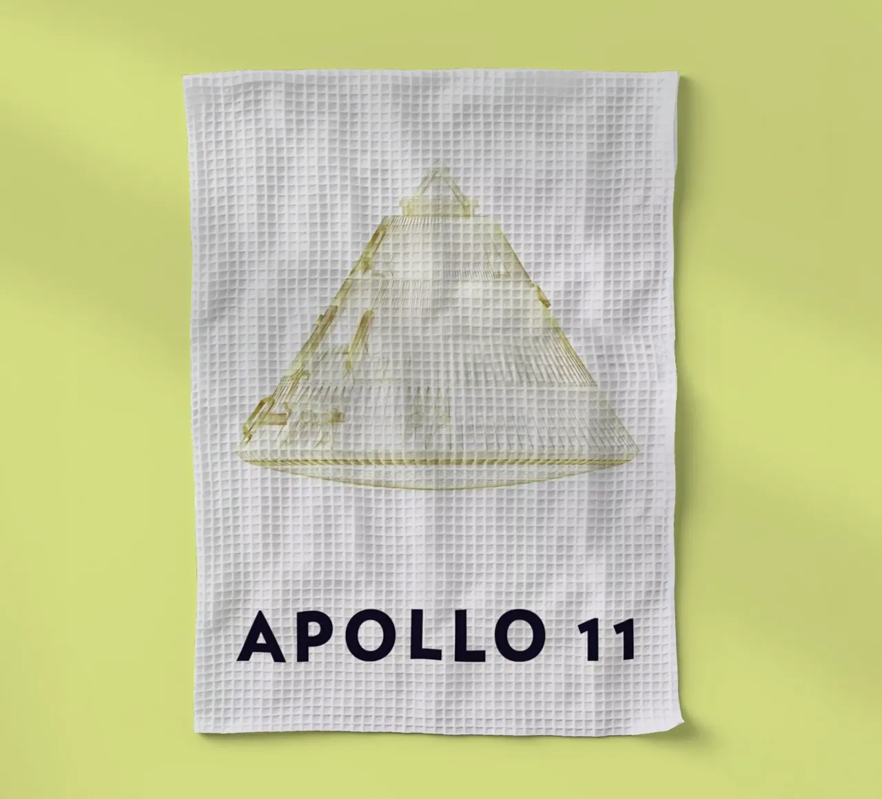 Apollo 11  Landing Module 6 torchon de Marc Schulthess