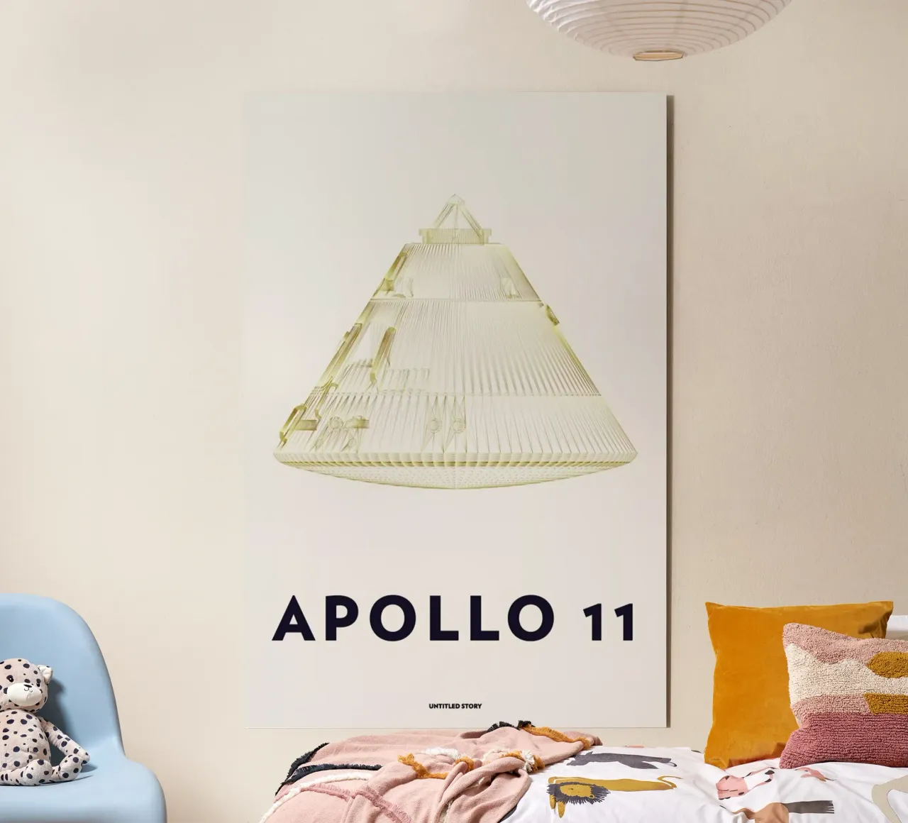 Apollo 11  Landing Module 6 alluminio dibond da Marc Schulthess