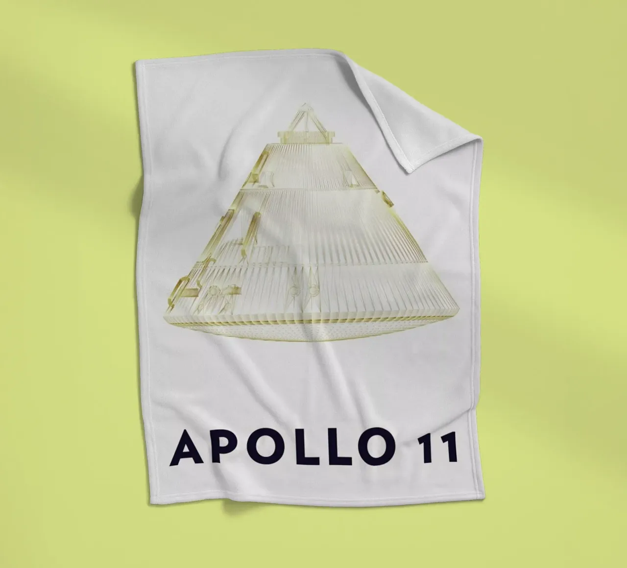 Apollo 11 Landing Module 6 coperta in pile da Marc Schulthess