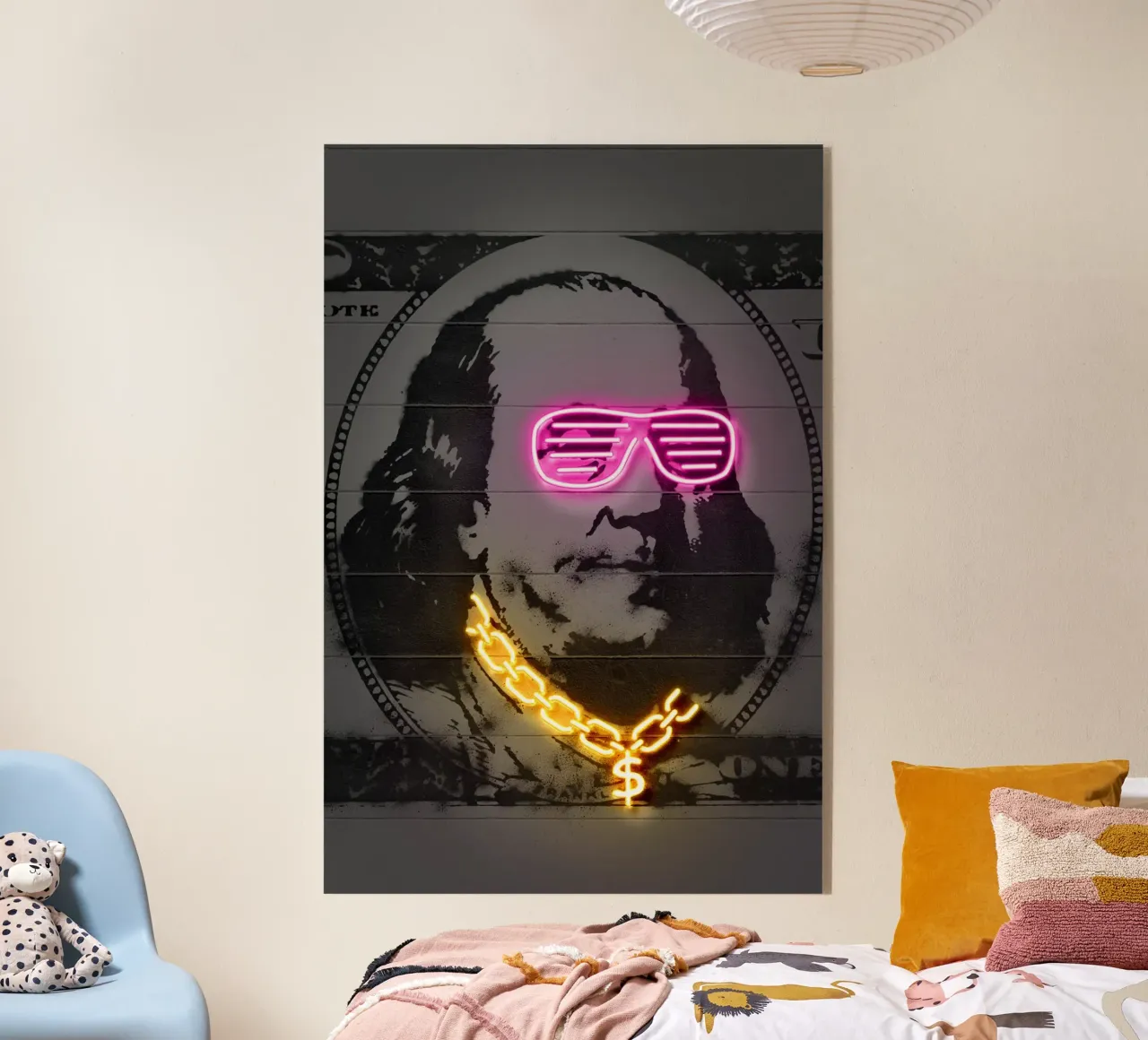 Franklin plexiglass da Octavian