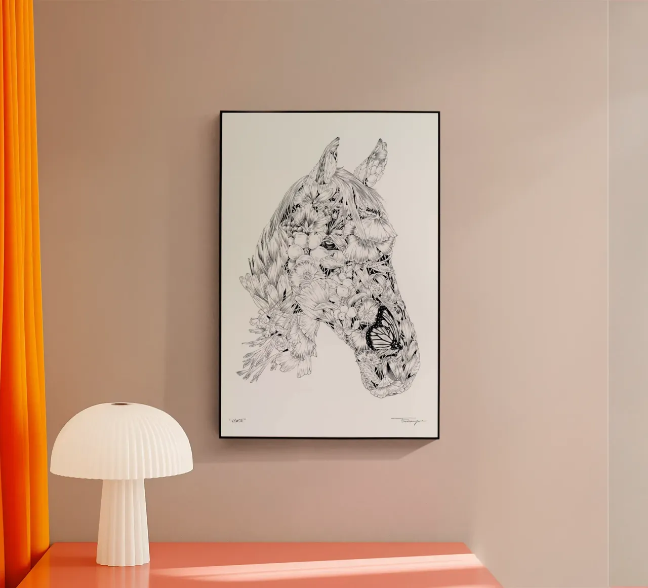 Horse plexiglass da Faunesque