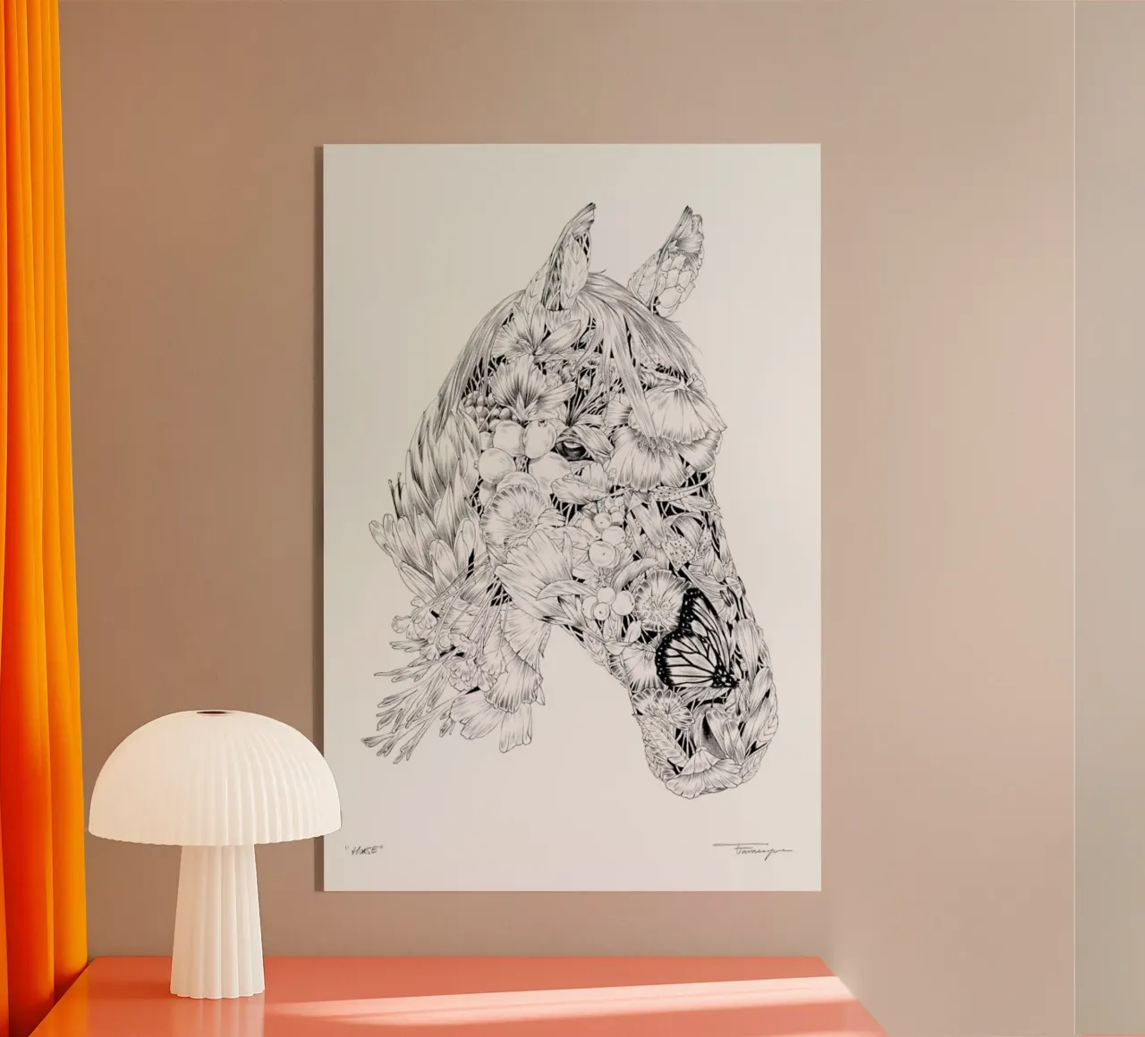 Horse plexiglass da Faunesque