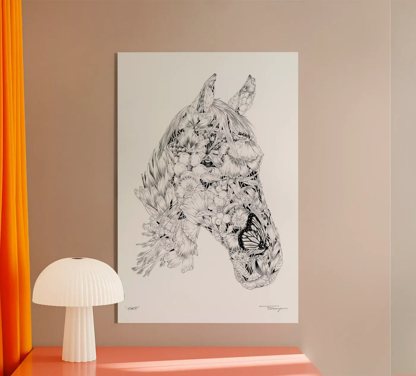 Horse plexiglass da Faunesque
