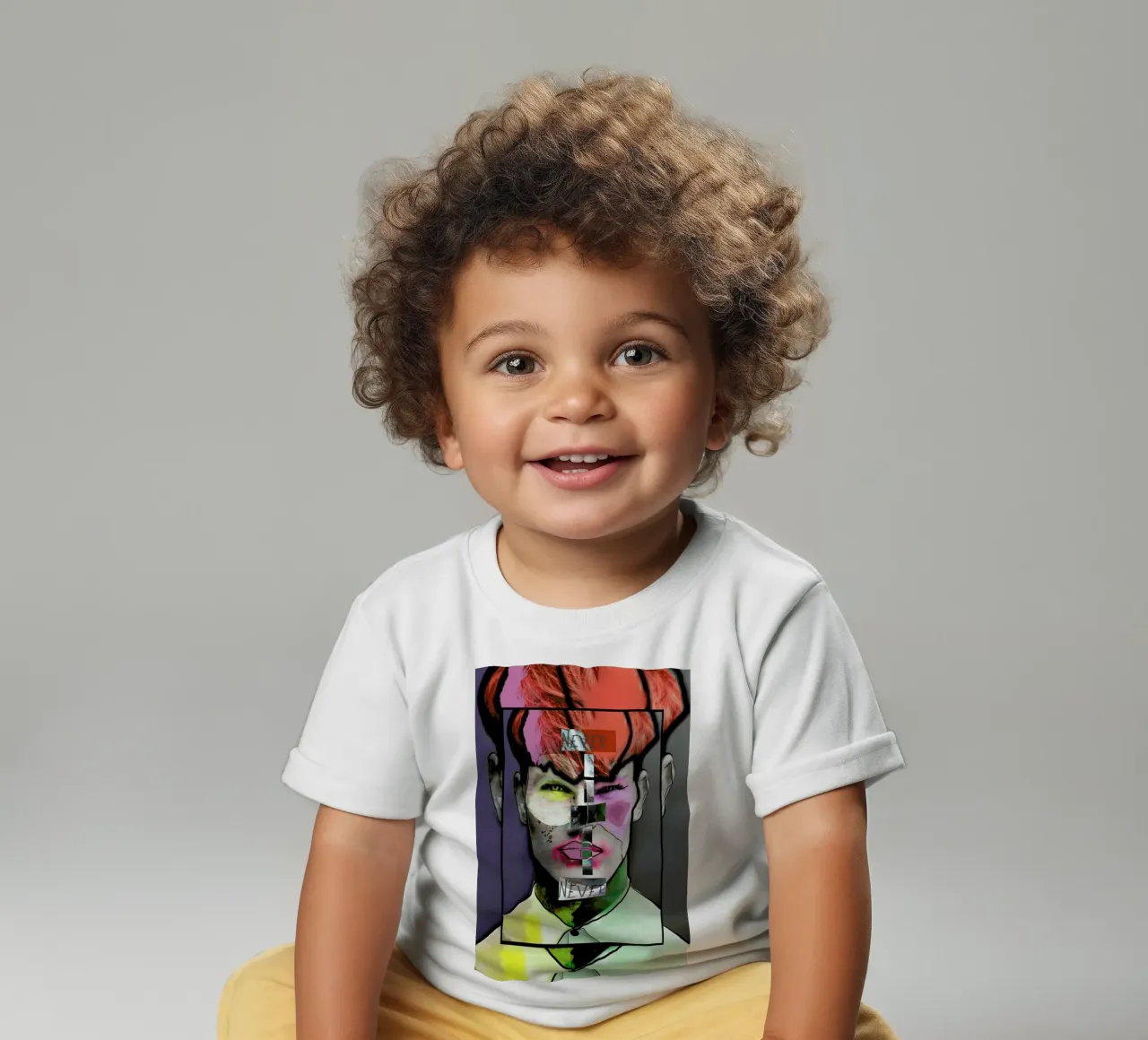 Never Say Never baby t-shirt by Marcell Naubert