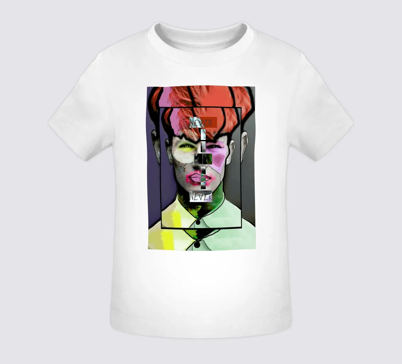 Never Say Never baby t-shirt by Marcell Naubert