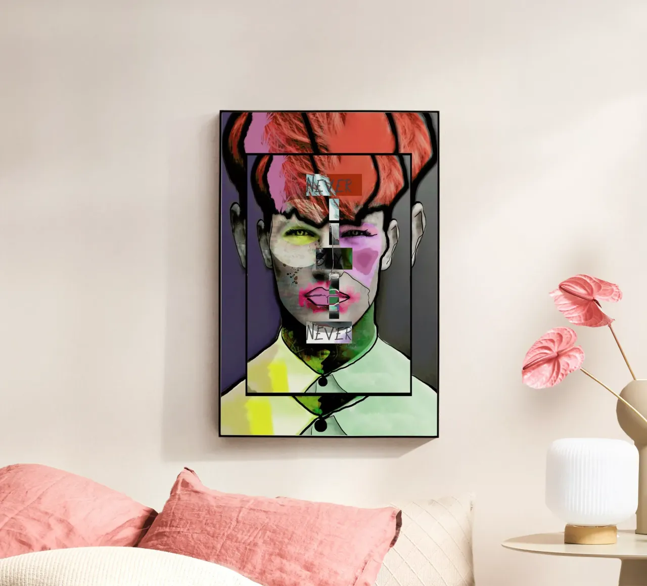 Never Say Never plexiglass da Marcell Naubert