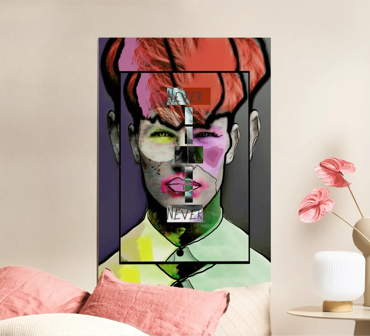 Never Say Never poster by Marcell Naubert