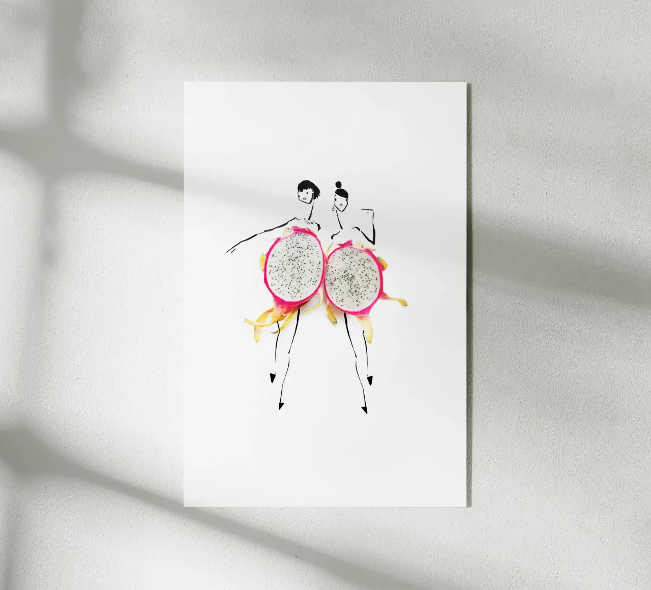 Dragonfruit Duo plexiglass da Gretchen Roehrs