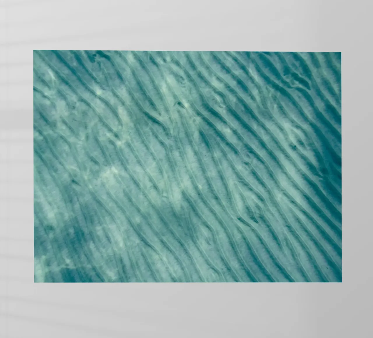 Increspature in verde acqua pellicola backlit da Artistic-shop