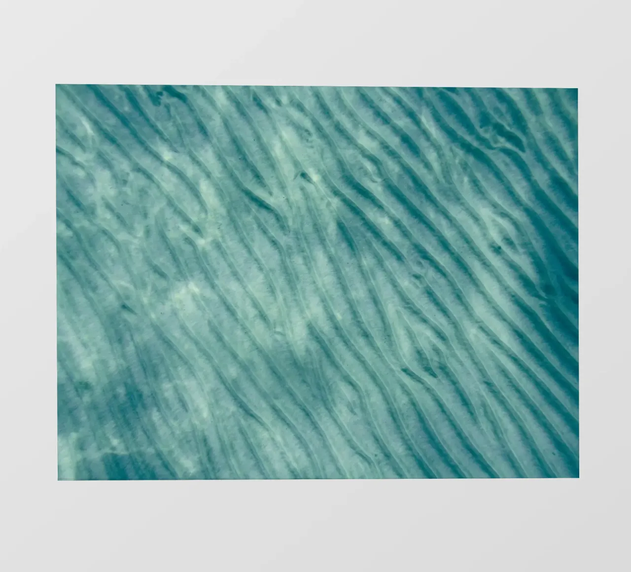 Increspature in verde acqua pellicola backlit da Artistic-shop