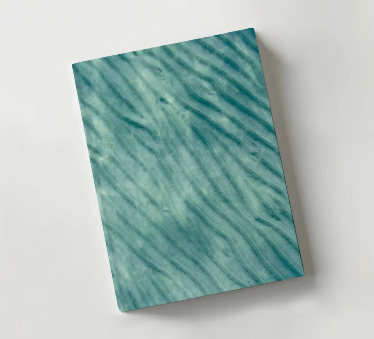 Ripples in Teal notebook by Artistic-shop