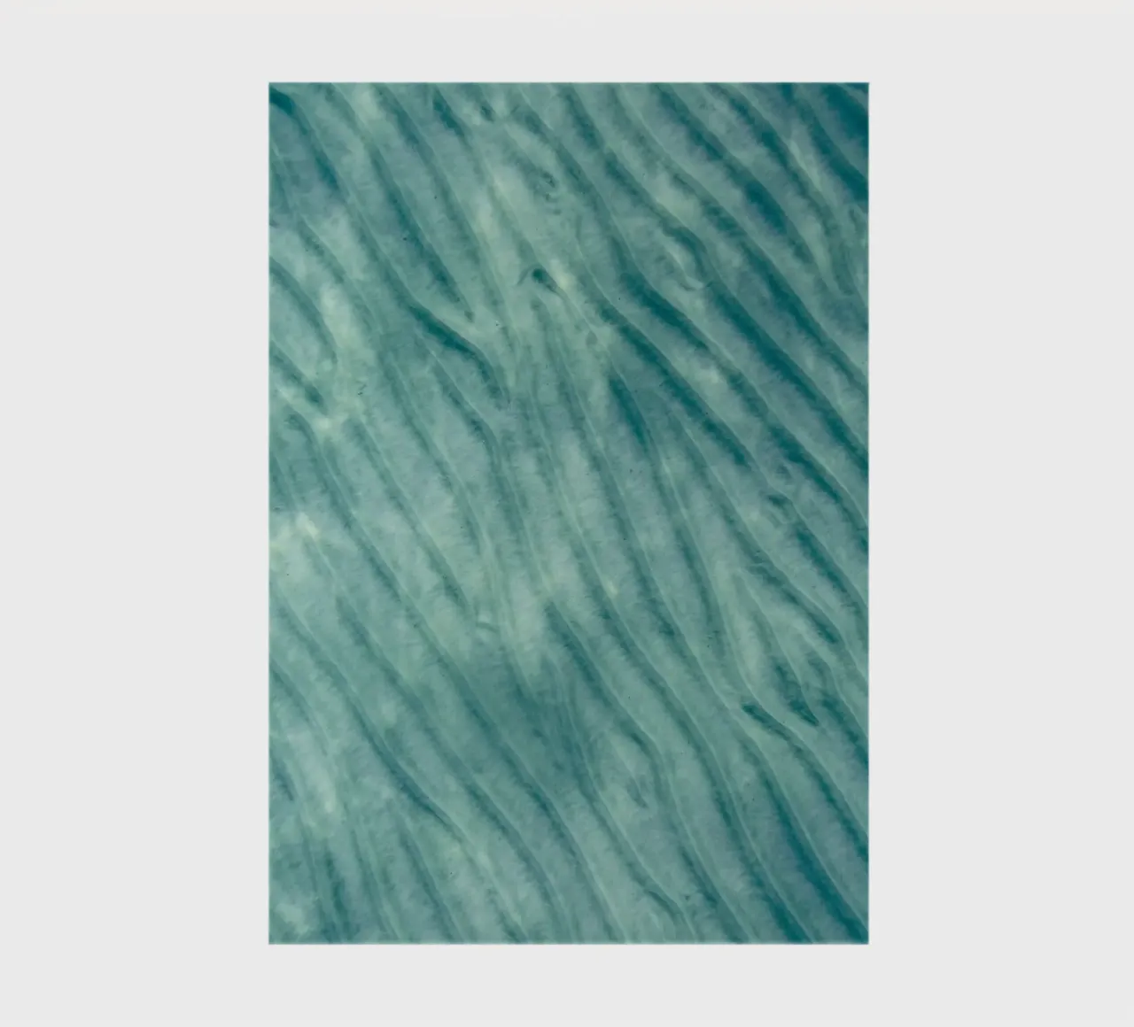 Ripples in Teal notebook by Artistic-shop