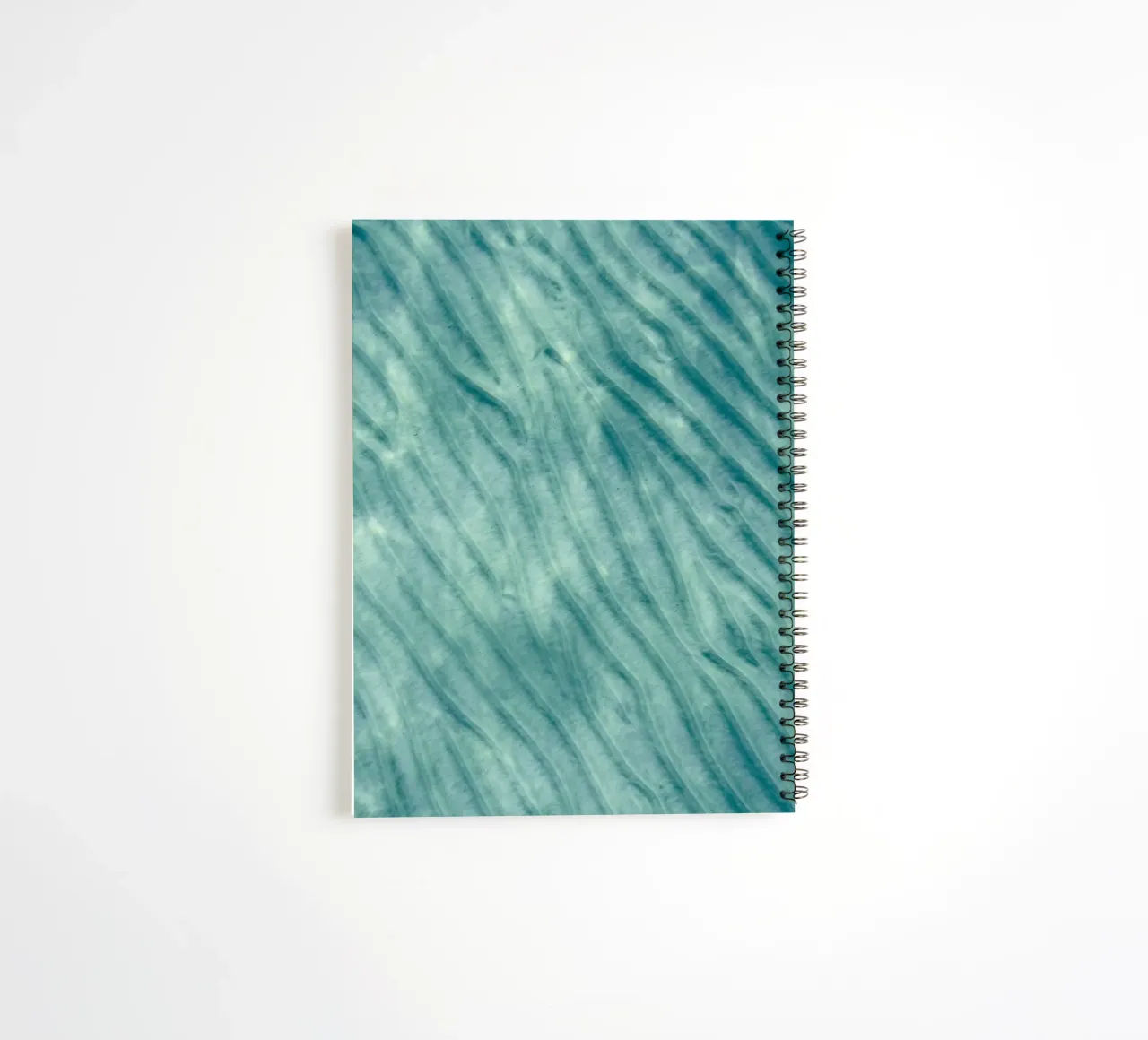 Ripples in Teal spiral notebook by Artistic-shop