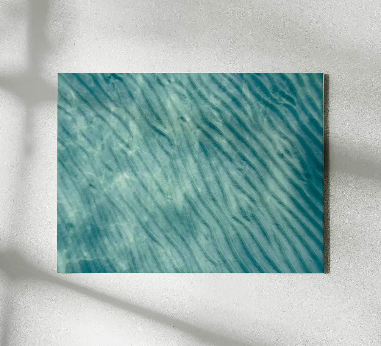 Ripples in Teal canvas by Artistic-shop