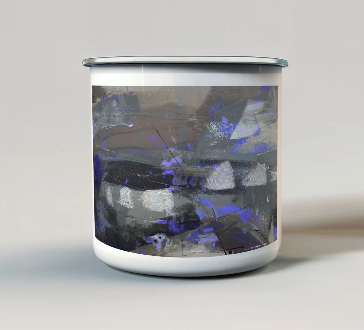 Profondità cromatiche tazza in smalto da Artistic-shop