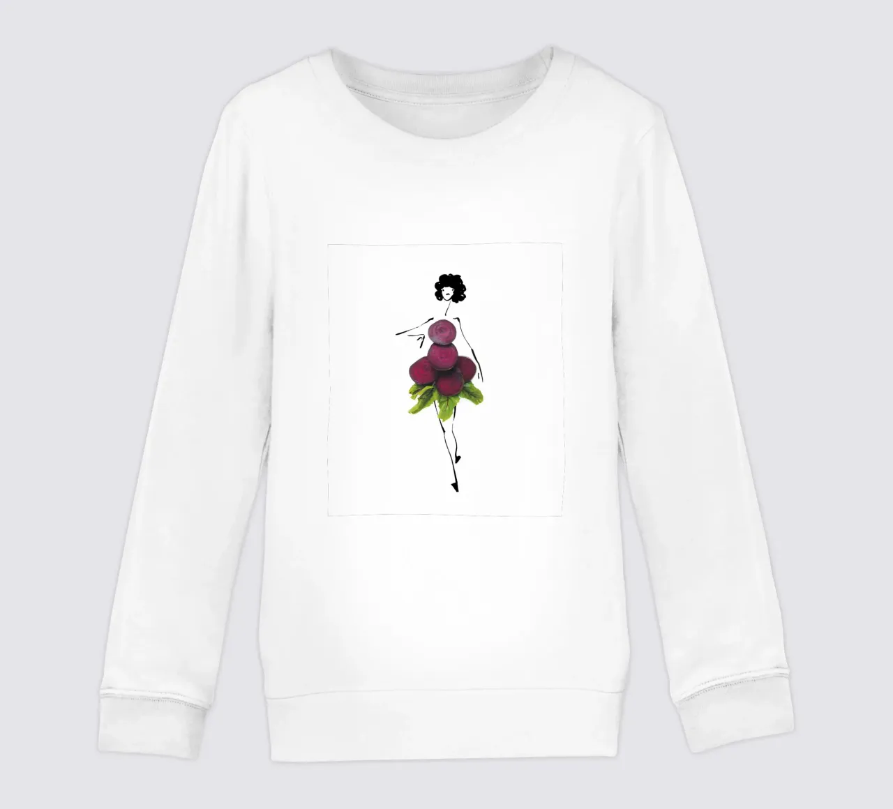 Feel the Beet felpa bambino da Gretchen Roehrs