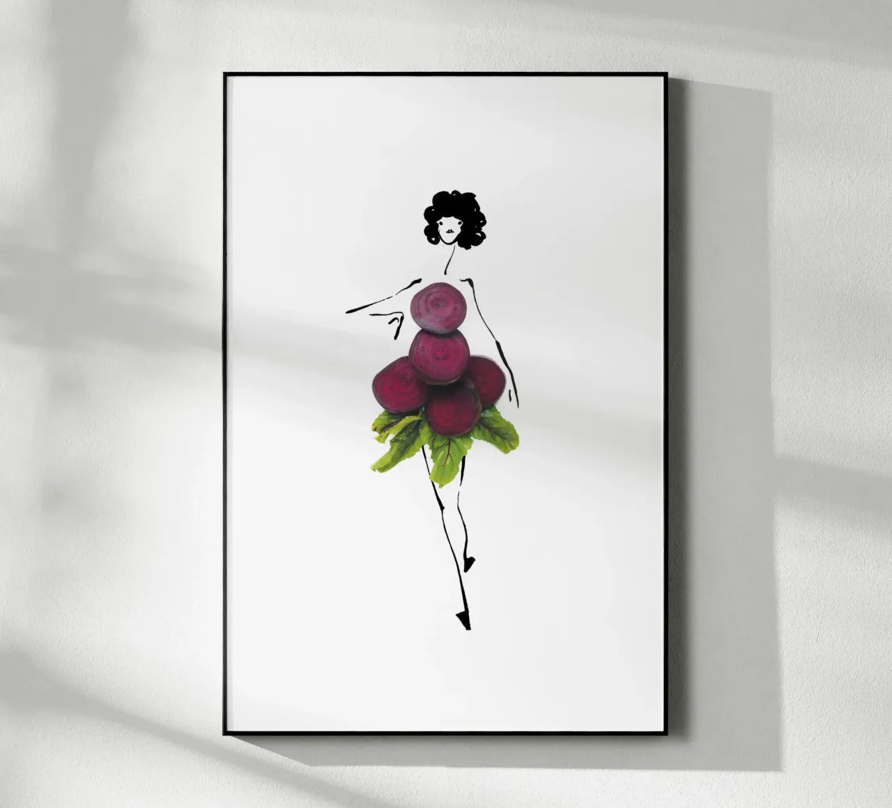 Feel the Beet plexiglass da Gretchen Roehrs