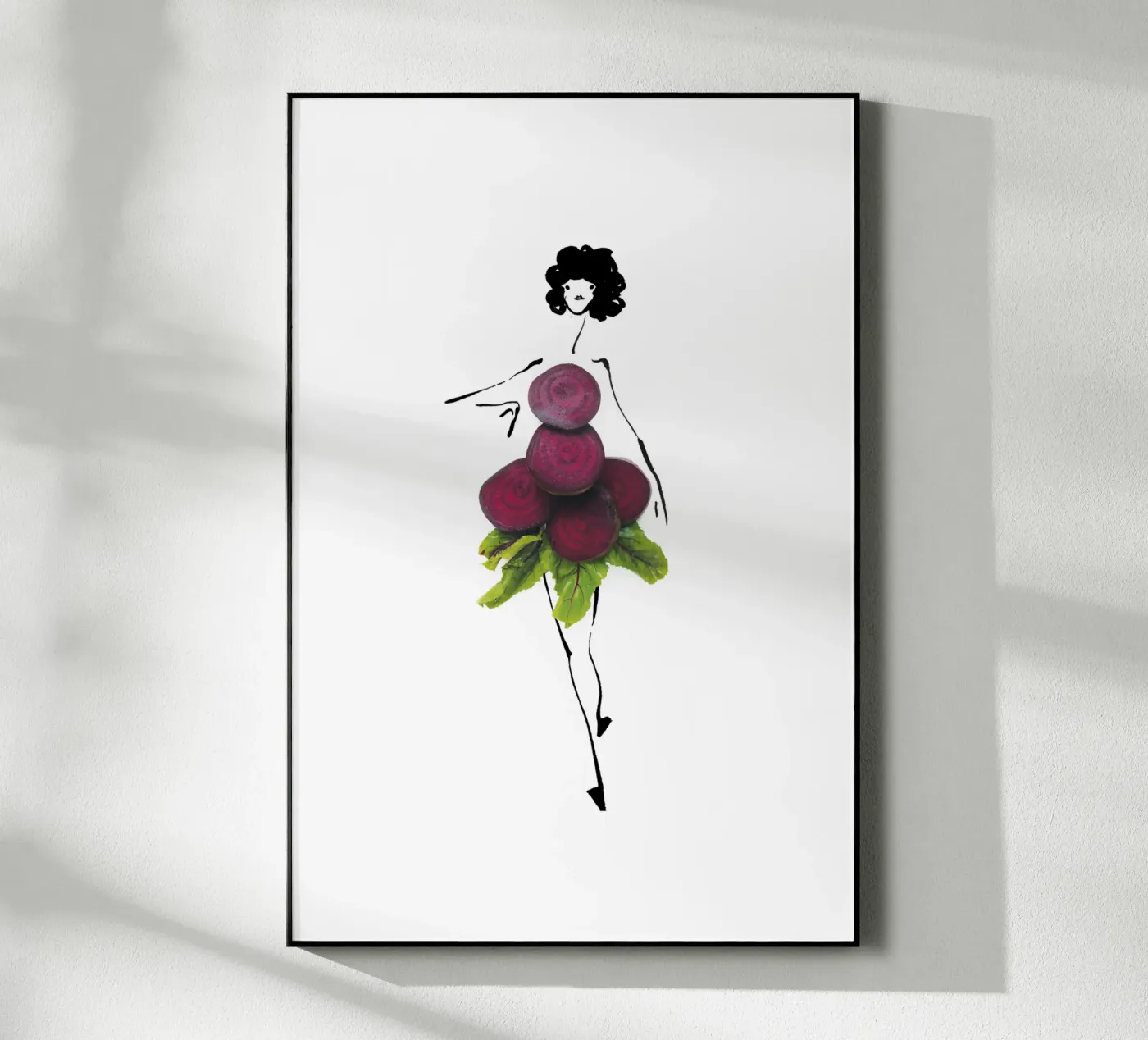 Feel the Beet plexiglass da Gretchen Roehrs