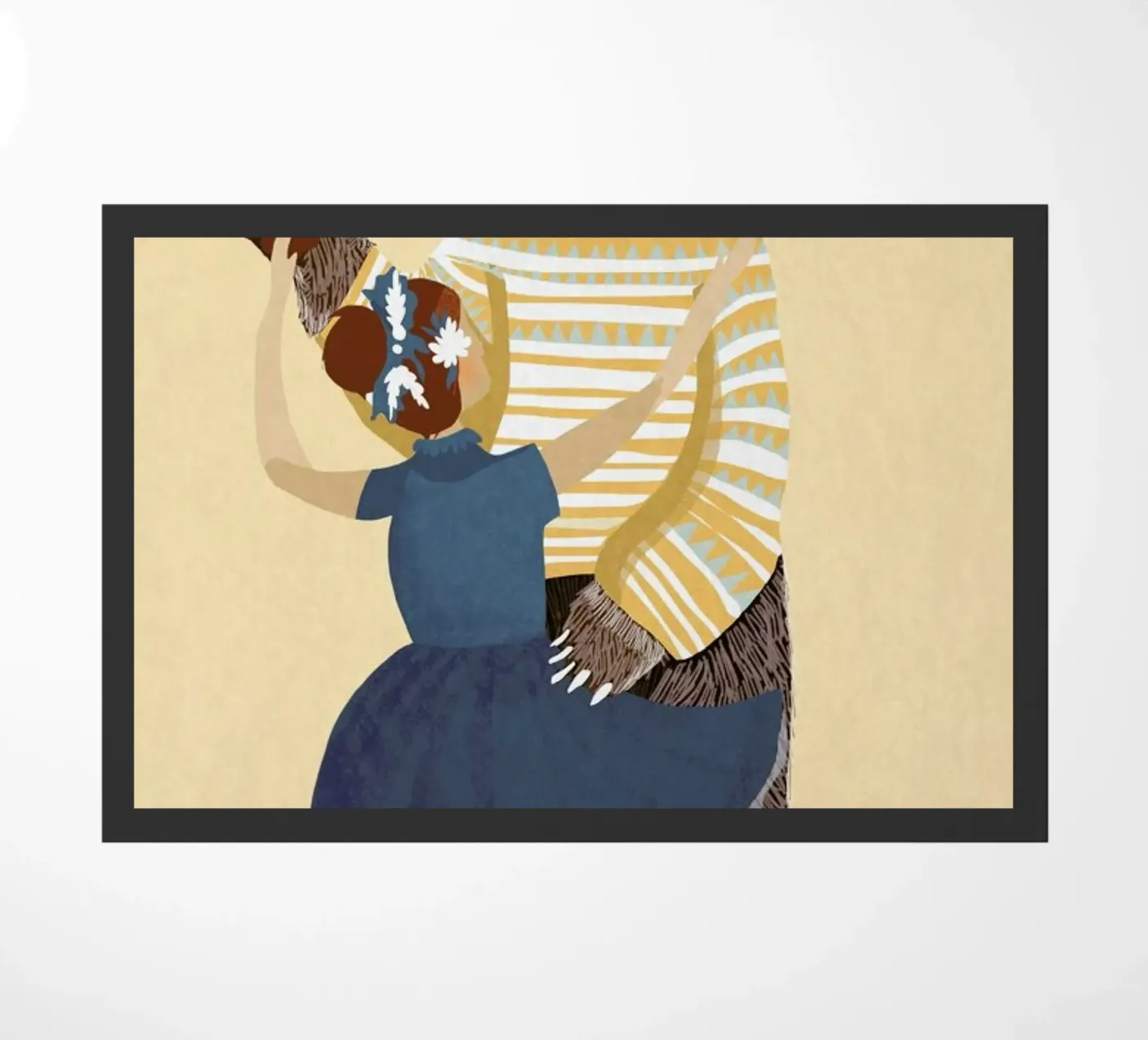 Dance doormat by Amalia Restrepo