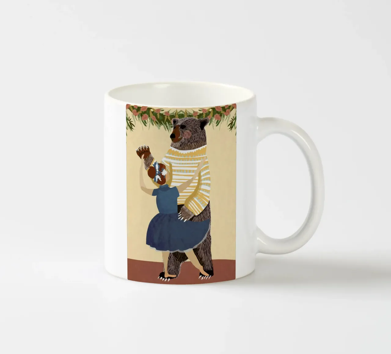 Dance ceramic mug by Amalia Restrepo