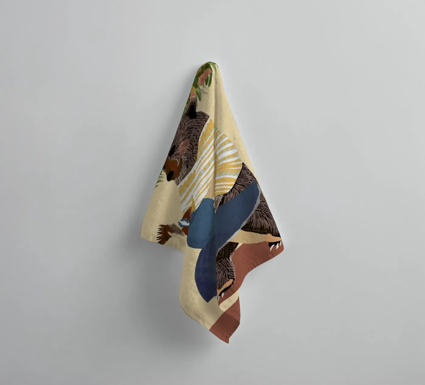 Dance badhanddoek van Amalia Restrepo
