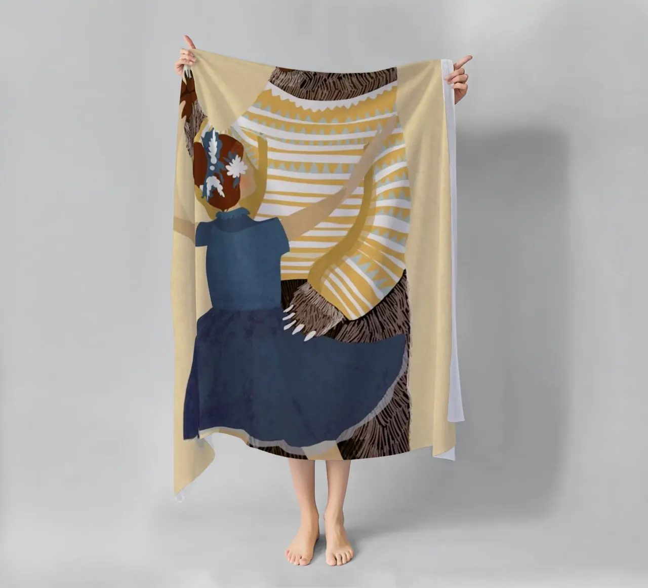 Dance strandhanddoek van Amalia Restrepo