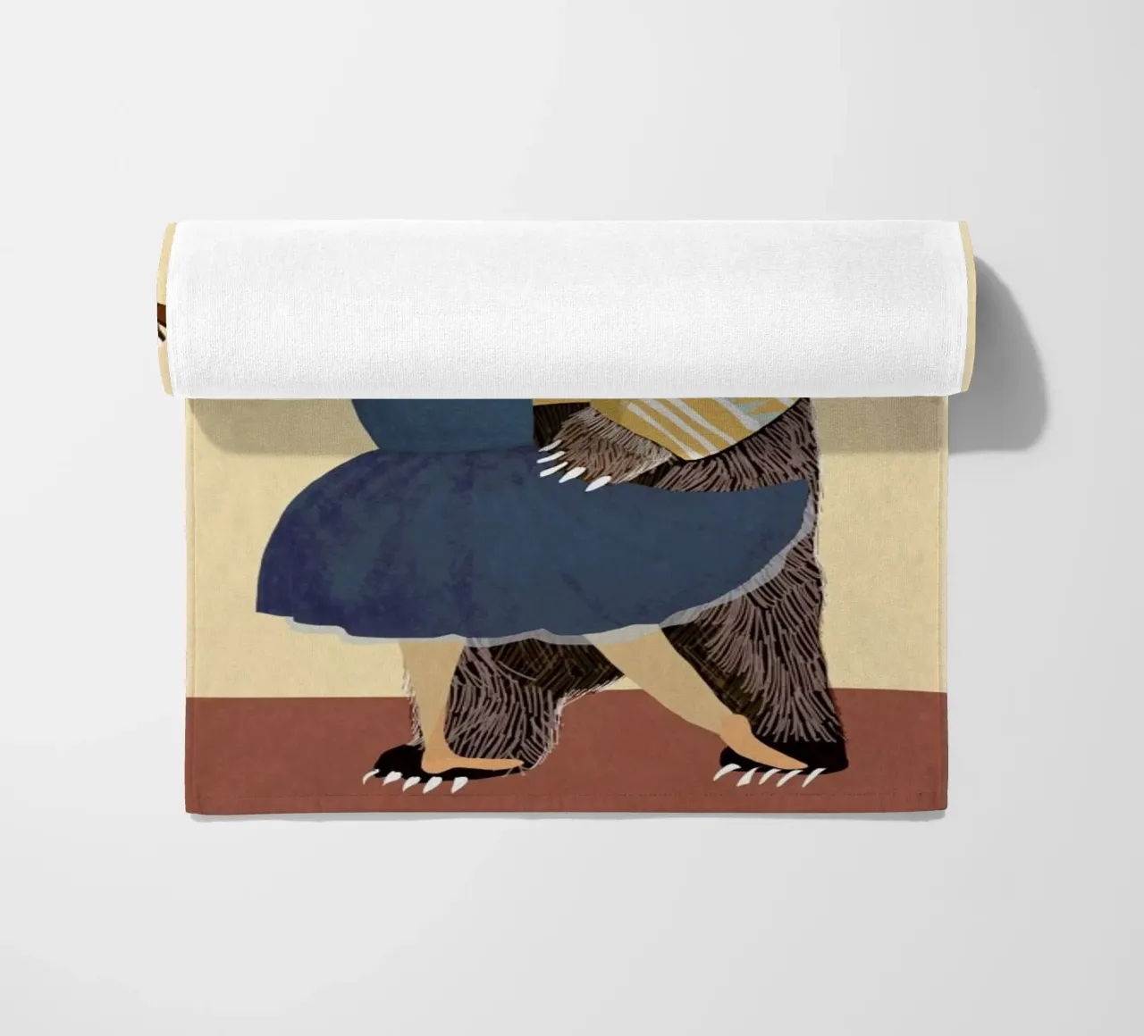 Dance strandhanddoek van Amalia Restrepo