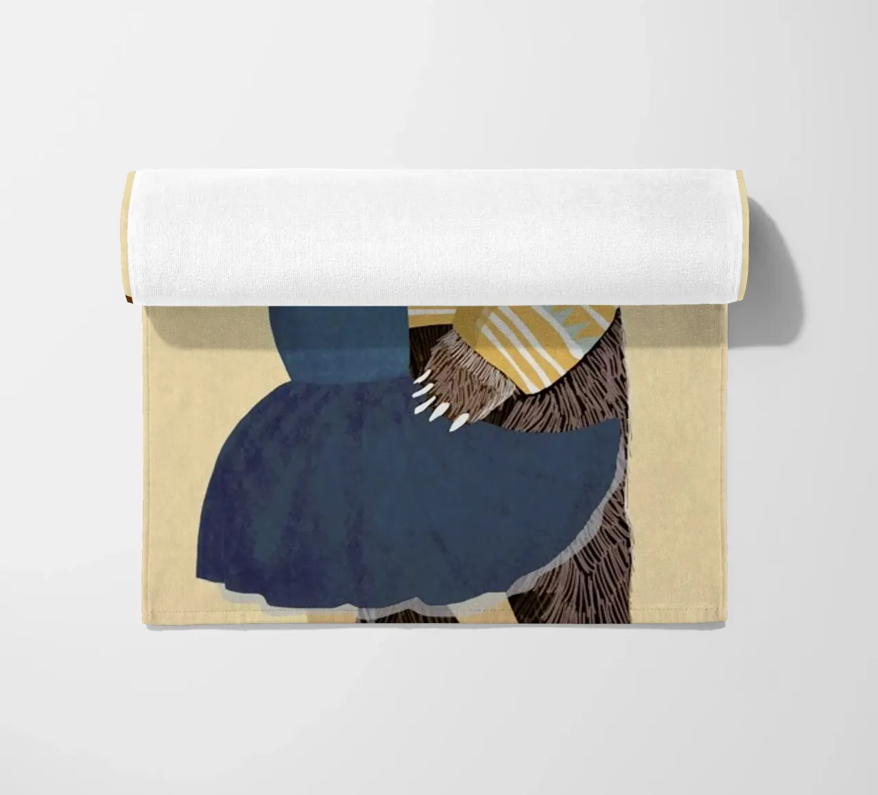 Dance strandhanddoek van Amalia Restrepo