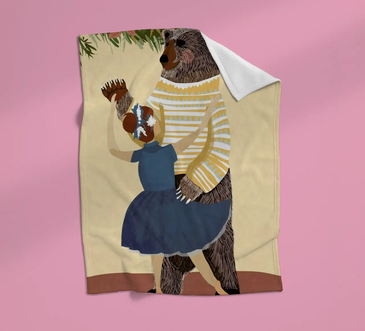 Dance Fleecedecke von Amalia Restrepo