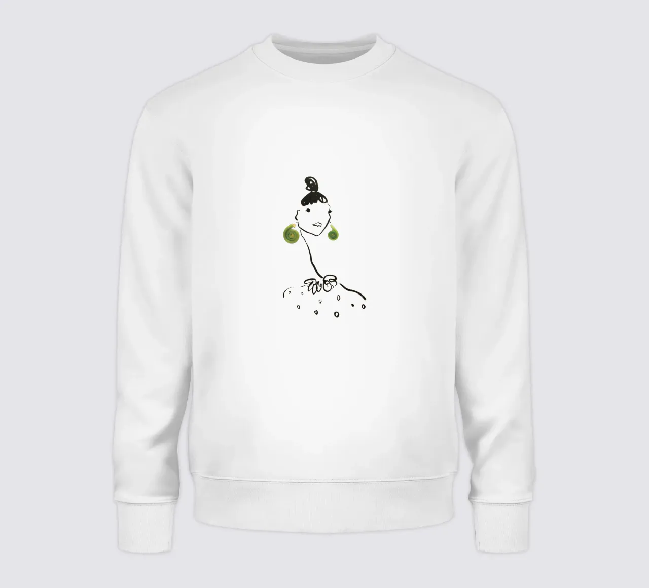 Fiddlehead felpa da Gretchen Roehrs