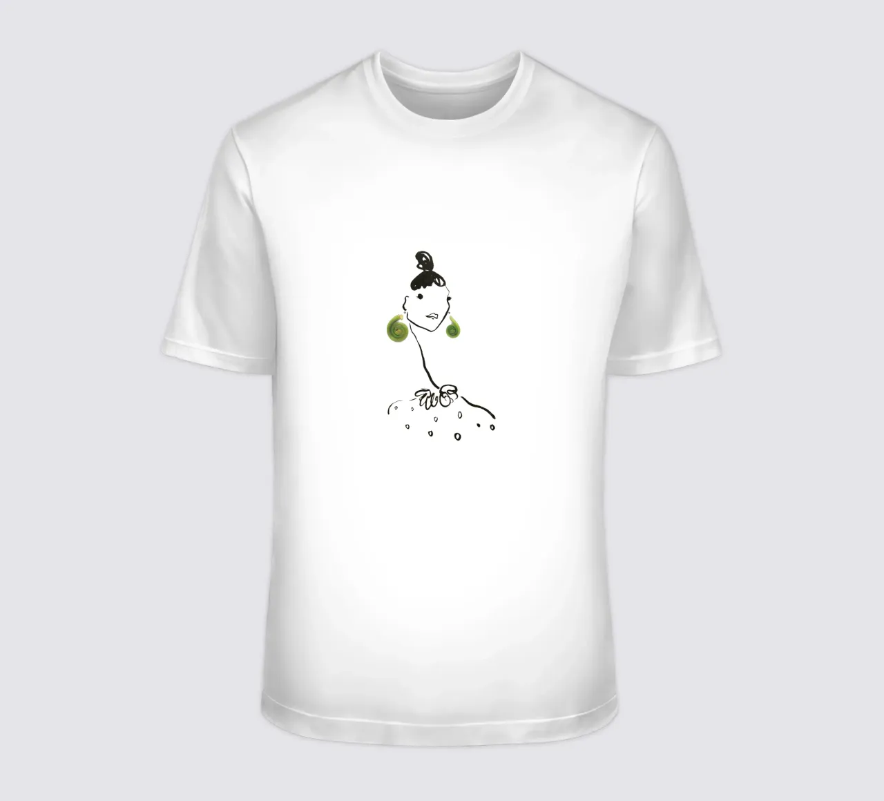 Fiddlehead t-shirt da Gretchen Roehrs
