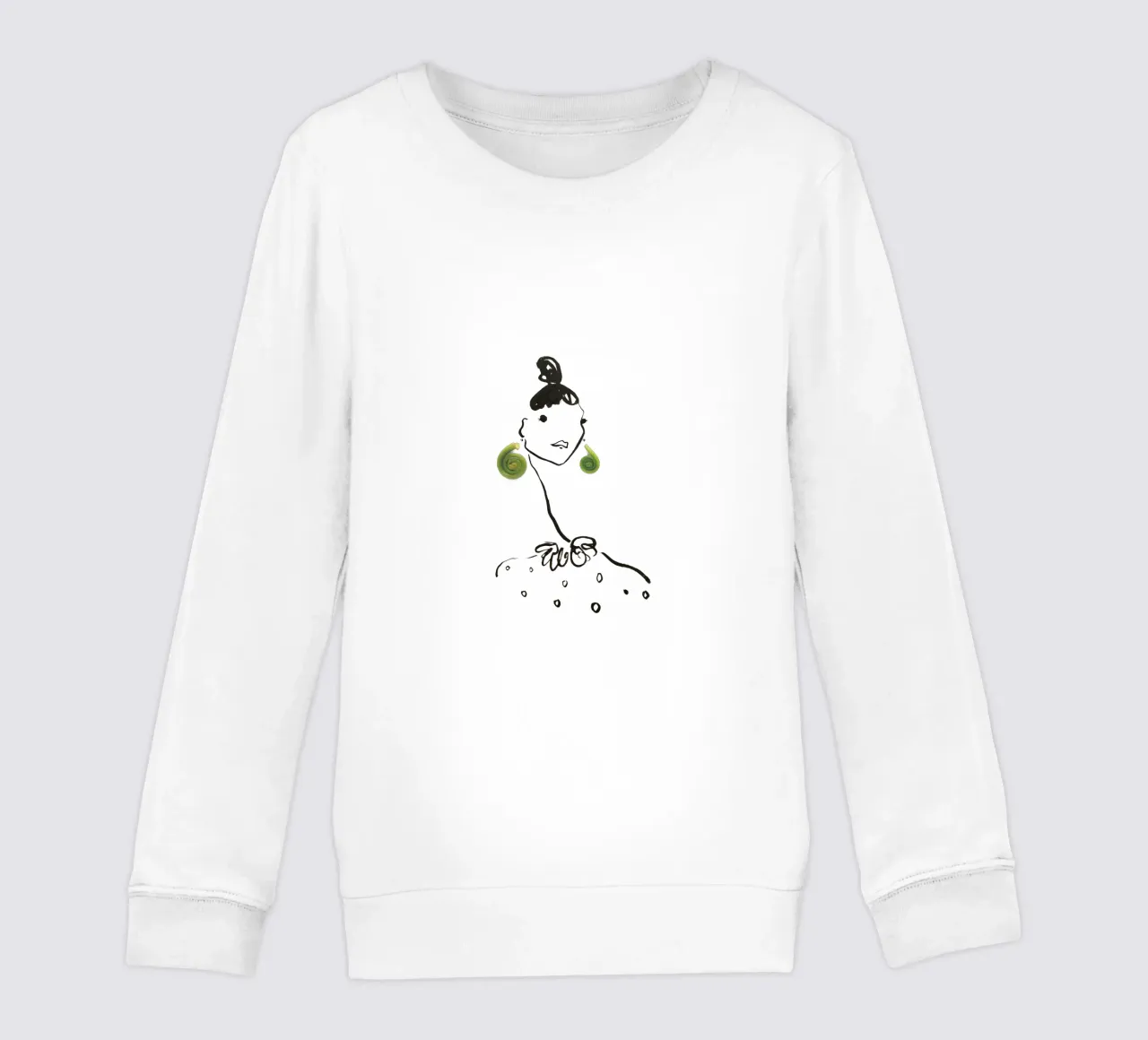 Fiddlehead felpa bambino da Gretchen Roehrs