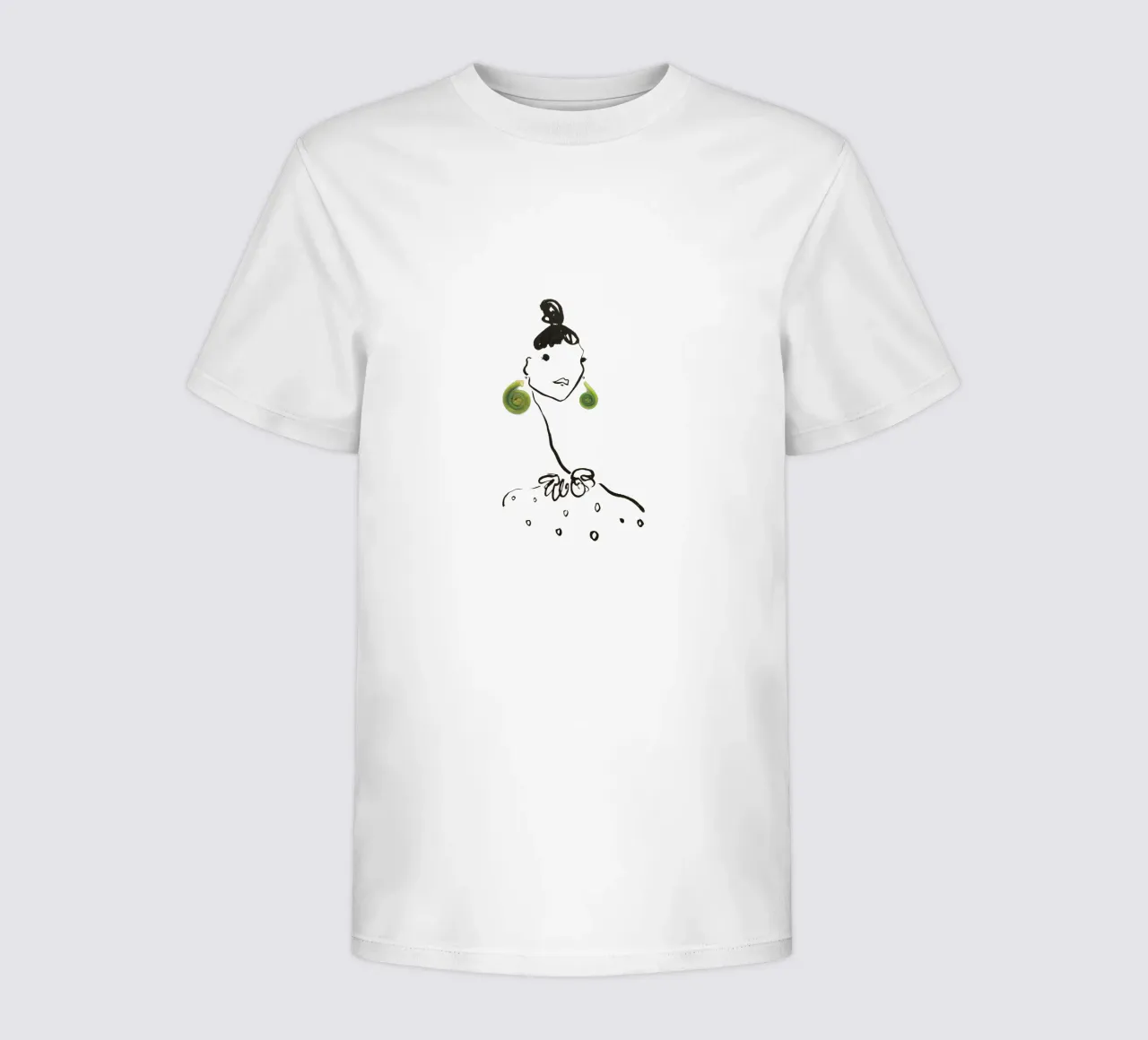 Fiddlehead t-shirt bambini da Gretchen Roehrs