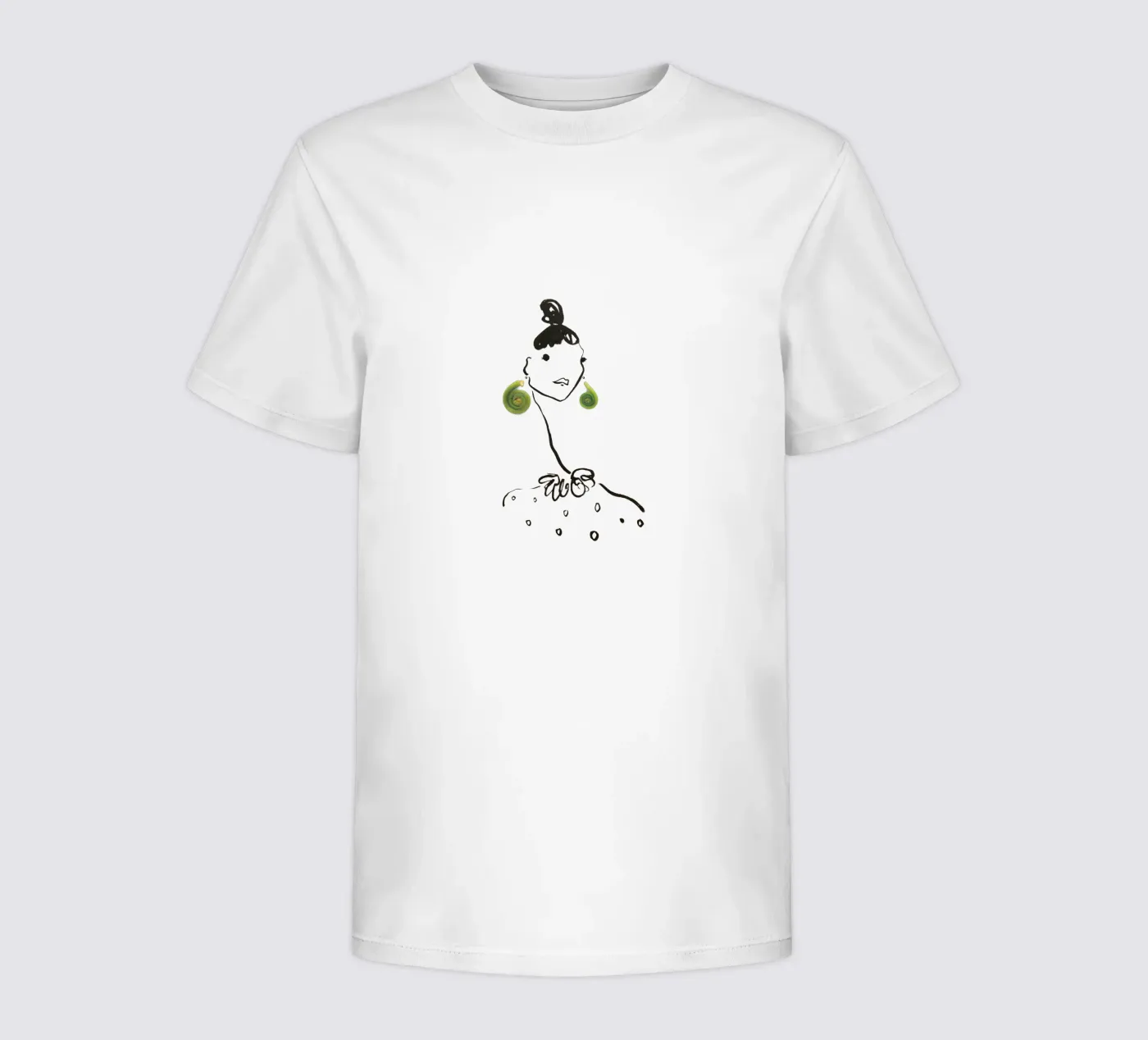Fiddlehead kinder t-shirt van Gretchen Roehrs