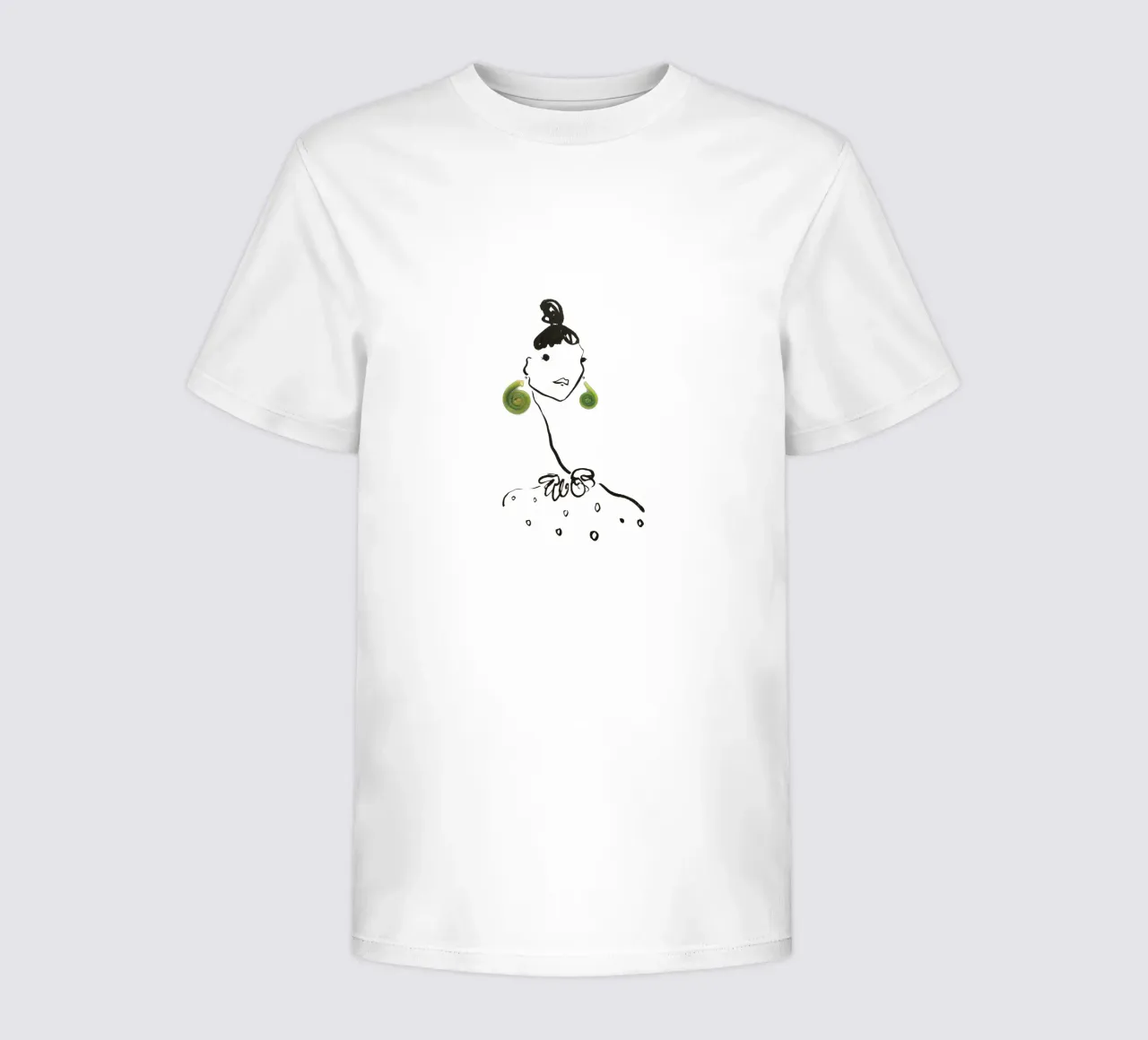 Fiddlehead t-shirt bambini da Gretchen Roehrs