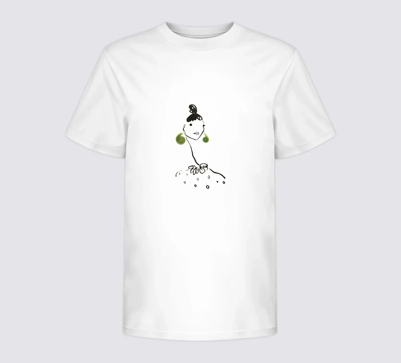 Fiddlehead t-shirt bambini da Gretchen Roehrs